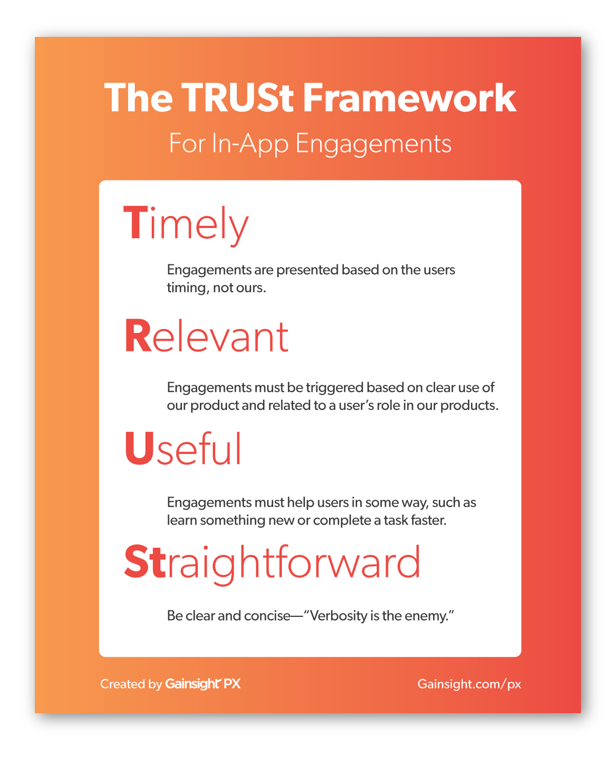 Gainsight-Product-Experience-In-App-Messaging-Engagement-Trust-Framewor