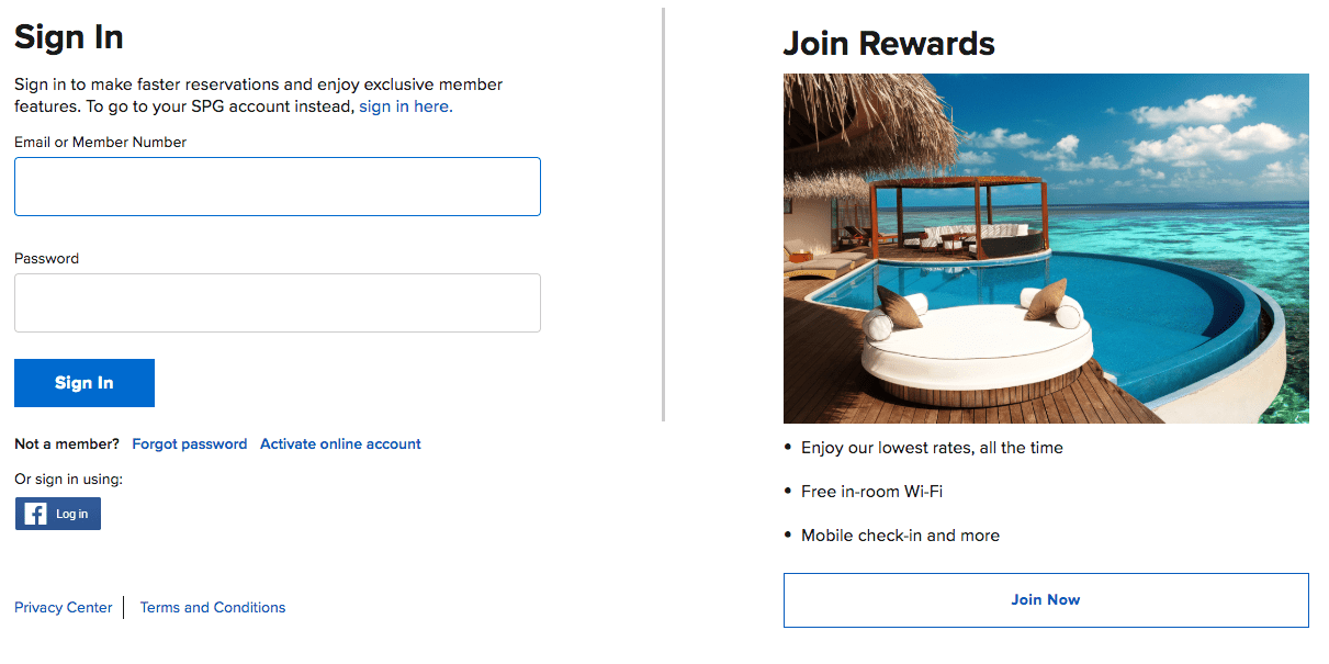 Marriott Login